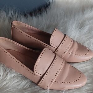 TARYN ROSE Tan Loafers